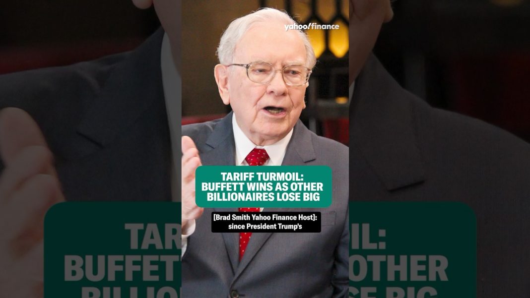 Buffett wins amid tariff turmoil as other billionaires lose big