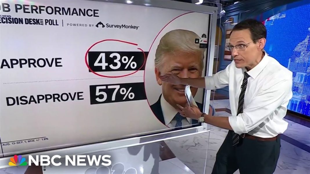 Steve Kornacki: Trump gets low marks on handling inflation in new poll