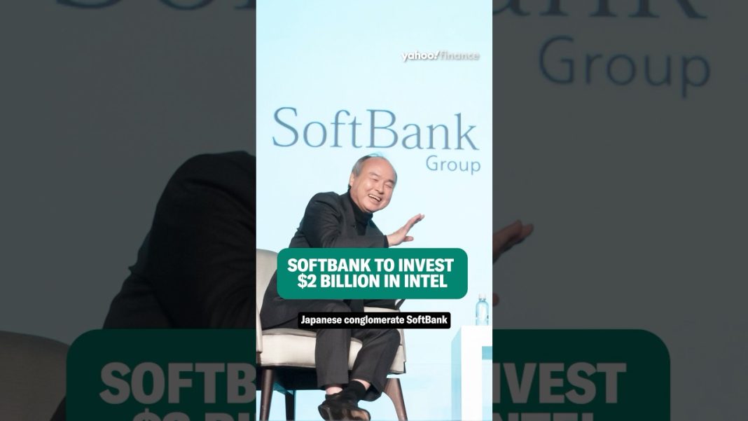 SoftBank to invest $2B in Intel.