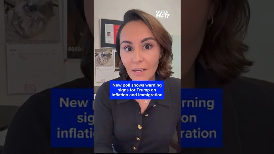 New poll shows warning signs for Trump on inflation and immigration