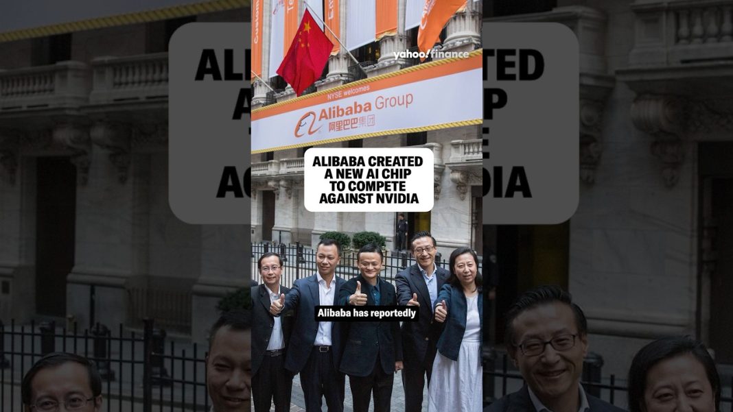 Alibaba created a new AI chip to compete with Nvidia.