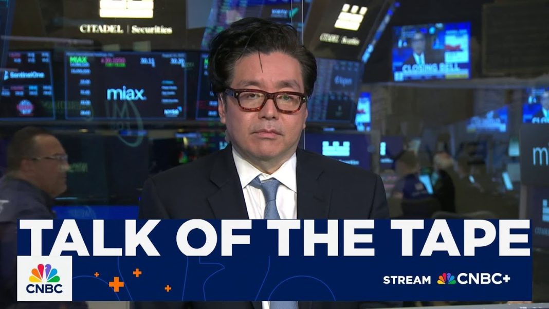 Tom Lee: Elements for market rally are still in place
