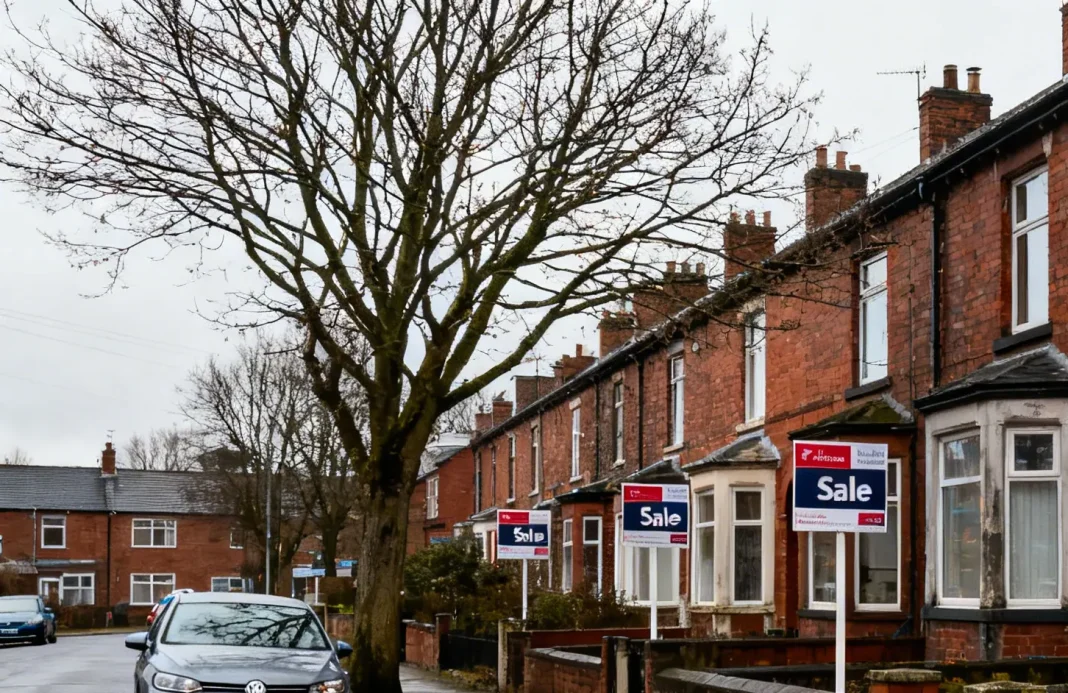 UK property listings reach decade high as sales slow