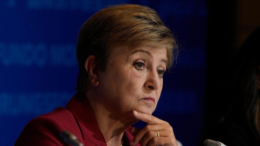 IMF chief warns that Iran war will slow global economic growth